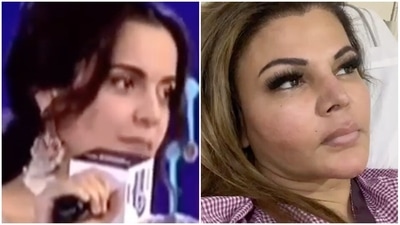 Rakhi Sawant has commented on Kangana Ranaut's 'freedom' controversy.
