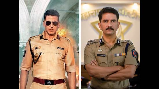 Akshay Kumar and Vishwas Nangare Patil