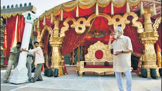In seven decades of his work, Babasaheb Purandare (in pic), produced many books and delivered hundreds of lectures. However, he is best known for his book Raja Shiv Chhatrapati and the popular play, Jaanta Raja. (HT FILE)
