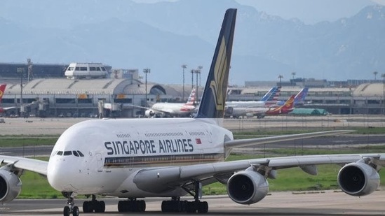 A Singapore Airlines plane (File Photo/AFP)