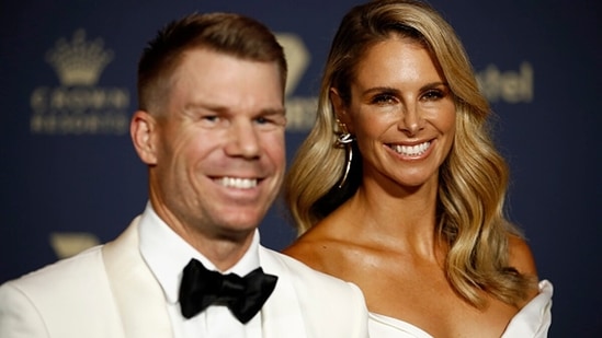 David and Candice Warner.&nbsp;(Getty)