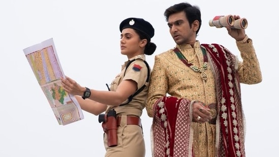 Woh Ladki Hai Kahaan? stars Taapsee Pannu and Pratik Gandhi.