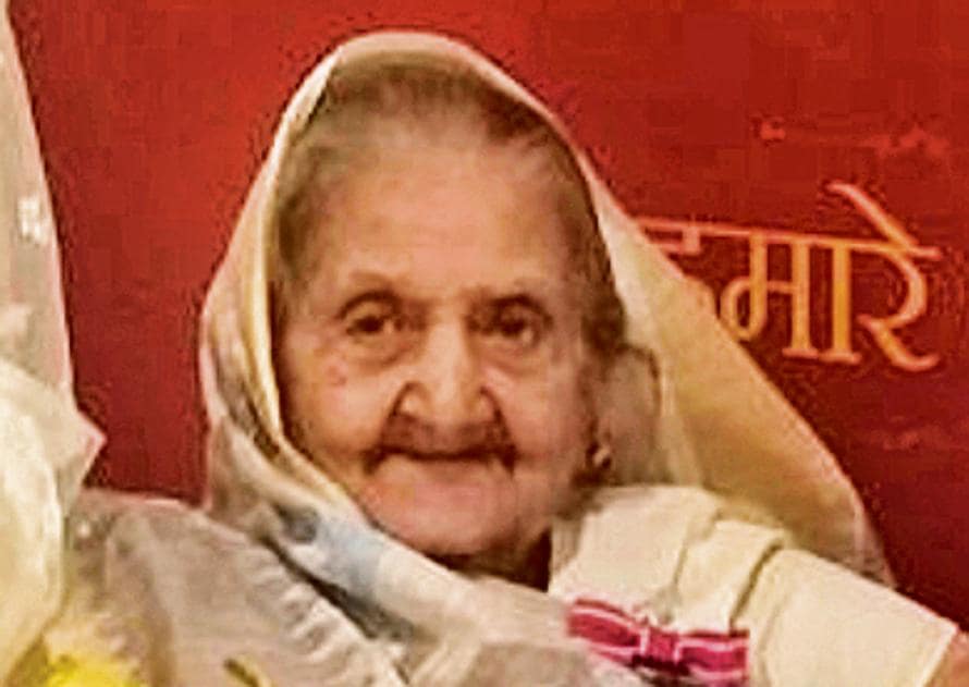 Popat, 94, is the only surviving co-founder of Lijjat Papad. The company was set up by seven women.(SOURCED)