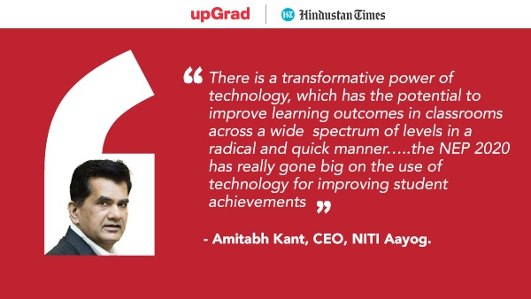 Amitabh Kant, CEO, NITI Aayog on digitization and democratization of education Amitabh Kant, CEO, NITI Aayog on digitization and democratization of education 