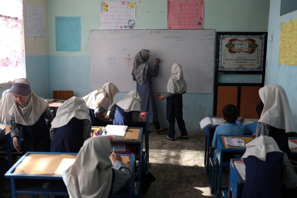 The Taliban has received sharp criticism from the global community for restricting education for girls. (via Reuters. ) The Taliban has received sharp criticism from the global community for restricting education for girls. (via Reuters. )