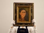 Frida Kahlo self-portrait expected to break auction record(Tolga Akmen/AFP)