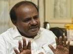 Former Karnataka chief minister HD Kumaraswamy said that it was important to perform well in the BBMP elections to do well in the 2023 assembly elections.(File image)(AP)