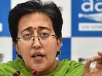 Atishi alleged that if the parking lots had been auctioned MCD would have earned more than four times the 17 lakhs it is getting now. (Sanchit Khanna/HT PHOTO) Atishi alleged that if the parking lots had been auctioned MCD would have earned more than four times the 17 lakhs it is getting now. (Sanchit Khanna/HT PHOTO)