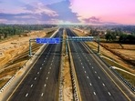 PM Modi will land on the Purvanchal Expressway in a C-130J Super Hercules transport aircraft. (PM Modi/Twitter) PM Modi will land on the Purvanchal Expressway in a C-130J Super Hercules transport aircraft. (PM Modi/Twitter)