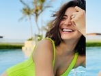 Anushka Sharma shared pictures from her pool time. Anushka Sharma shared pictures from her pool time.