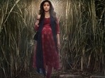 Nushrratt Bharuccha on the poster of Chhorii. Nushrratt Bharuccha on the poster of Chhorii.