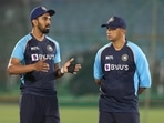 KL Rahul with Rahul Dravid(BCCI/Twitter) KL Rahul with Rahul Dravid(BCCI/Twitter)