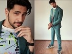 Sidharth Malhotra looks ‘50% savage 50% sweetheart’ in blue pantsuit(Instagram/sidmalhotra/shubhi.kumar) Sidharth Malhotra looks ‘50% savage 50% sweetheart’ in blue pantsuit(Instagram/sidmalhotra/shubhi.kumar)