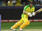 David Warner in action. (Getty) David Warner in action. (Getty)