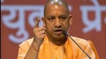 UP chief minister Yogi Adityanath has been a regular visitor to Ayodhya ever since he started visiting the temple town as CM on May 31, 2017 (HT file photo)