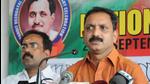 Kerala BJP president K Surendran said that the BJP party workers will be forced to defend themselves if the Kerala police failed to take action against disruptive forces. (HT File) Kerala BJP president K Surendran said that the BJP party workers will be forced to defend themselves if the Kerala police failed to take action against disruptive forces. (HT File)