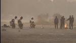 Meanwhile, Gurugram recorded “ very poor” air quality index for the second consecutive day on Tuesday with a reading of 369, according to the Central Pollution Control Board bulletin. This is a climb from the AQI of 332 on Monday. (HT Archive) Meanwhile, Gurugram recorded “ very poor” air quality index for the second consecutive day on Tuesday with a reading of 369, according to the Central Pollution Control Board bulletin. This is a climb from the AQI of 332 on Monday. (HT Archive)