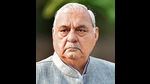 Former Haryana chief minister Bhupinder Singh Hooda. (HT File) Former Haryana chief minister Bhupinder Singh Hooda. (HT File)