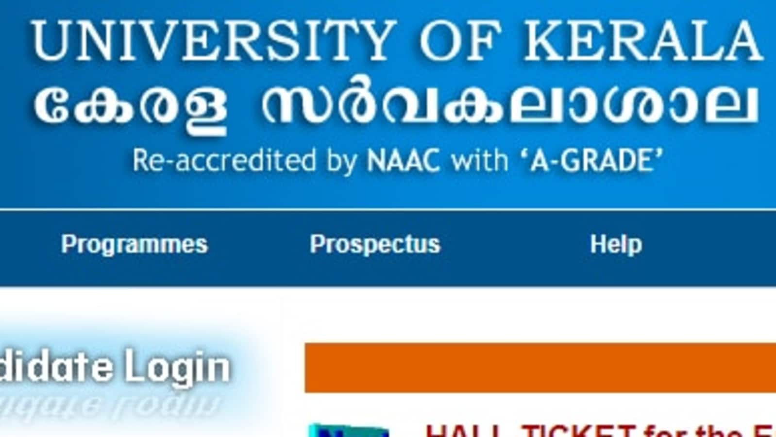 kerala university phd courses