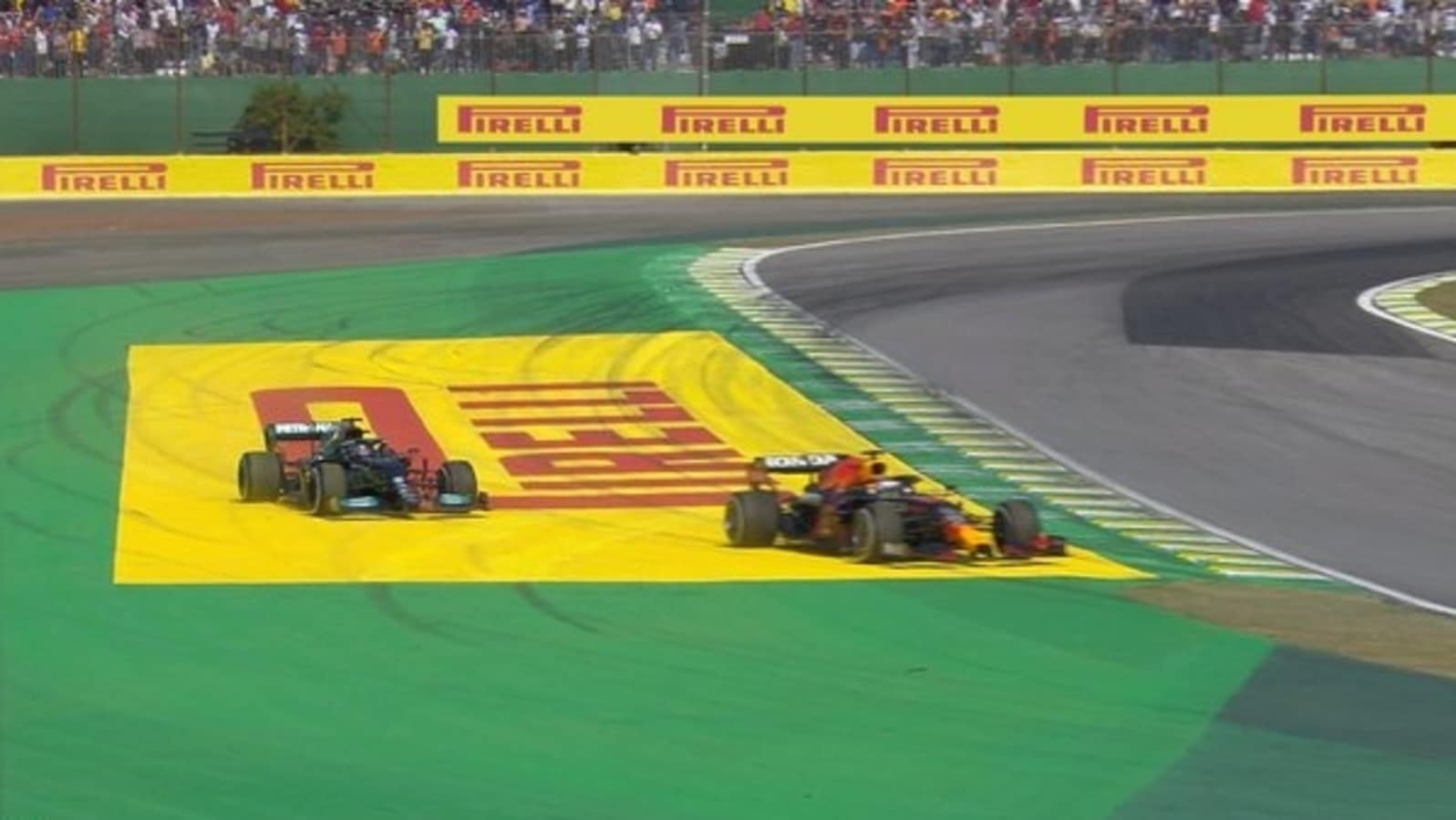 F1 Brazil GP Mercedes wants to review HamiltonVerstappen overtake