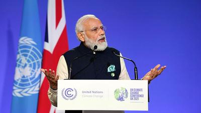 India’s ambitious targets at COP26 should be studied in the context of India’s consistent domestic push towards clean technologies (ANI) India’s ambitious targets at COP26 should be studied in the context of India’s consistent domestic push towards clean technologies (ANI)