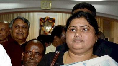 Bihar’s food and consumer protection minister Leshi Singh. (HT Photo)