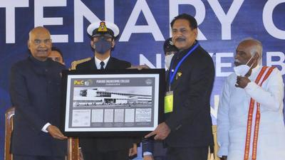 President Ram Nath Kovind was speaking during the PEC centenary celebration ceremony in Chandigarh on Tuesday. (HT Photo) President Ram Nath Kovind was speaking during the PEC centenary celebration ceremony in Chandigarh on Tuesday. (HT Photo)