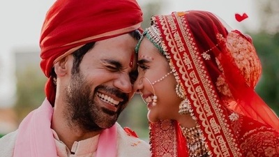 Rajkummar Rao and Patralekhaa got married on November 15. Rajkummar Rao and Patralekhaa got married on November 15.