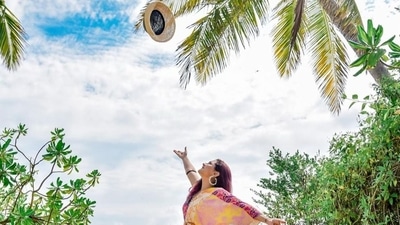 Rashami Desai flew down to the island nation of Maldives last month and is now treating the Internet to her smoking hot pictures from her tropical getaway. (Instagram/imrashamidesai) Rashami Desai flew down to the island nation of Maldives last month and is now treating the Internet to her smoking hot pictures from her tropical getaway. (Instagram/imrashamidesai)