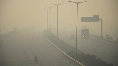 Ghaziabad on Tuesday recorded an air quality index of 356, while Greater Noida and Noida saw an AQI of 361 and 397, respectively, all figures falling in the ‘very poor’ category. (Sakib Ali/HT) Ghaziabad on Tuesday recorded an air quality index of 356, while Greater Noida and Noida saw an AQI of 361 and 397, respectively, all figures falling in the ‘very poor’ category. (Sakib Ali/HT)