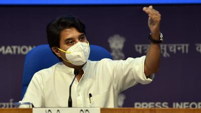 Civil aviation minister Jyotiraditya Scindia, in a response to the Sena MP on November 12, said that the government is “committed” to providing medical benefits. (Sanjeev Verma/HT PHOTO)