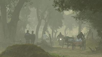 A field is seen blanketed in smog amid air pollution near Mayur Vihar in New Delhi, India on Tuesday. (HT/ Raj K Raj) A field is seen blanketed in smog amid air pollution near Mayur Vihar in New Delhi, India on Tuesday. (HT/ Raj K Raj)