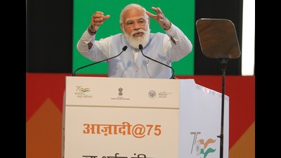 Ultra-mega solar park in Jhansi is a move that seeks to convert the Bundelkhand region with abundant land and sunlight into a “solar power hub” (HT file photo)