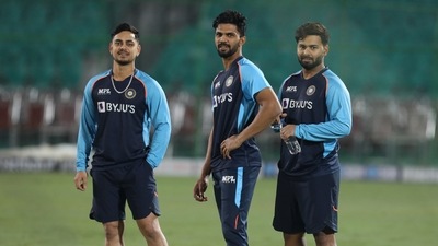 The wicketkeepers union featuring Ruturaj Gaikwad. (BCCI/TWITTER)