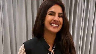 Priyanka Chopra shared a throwback pic from her Diwali party earlier this month. Priyanka Chopra shared a throwback pic from her Diwali party earlier this month.