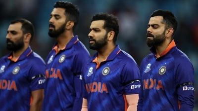 India's Virat Kohli, Rohit Sharma, KL Rahul and Mohammed Shami (ANI) India's Virat Kohli, Rohit Sharma, KL Rahul and Mohammed Shami (ANI)