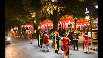 November 21st is the most auspicious day this wedding season with over 8000 weddings in Delhi slated for the day. (Photo: Arvind Yadav/HT)