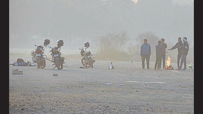 As per the IMD, the night temperature had fallen below 10°C for the first time this season in Chandigarh. (HT File Photo/ Representational image)