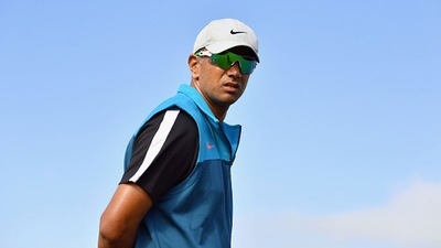 Dravid: Halo on his head, target on his back (Getty)