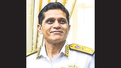 Navy vice chief Vice Admiral SN Ghormade says the commissioning of Visakhapatnam and Vela will be followed by the launch of Sandhayak in early December, the first of four large survey vessels to be built by Garden Reach Shipbuilders and Engineers (PT) Navy vice chief Vice Admiral SN Ghormade says the commissioning of Visakhapatnam and Vela will be followed by the launch of Sandhayak in early December, the first of four large survey vessels to be built by Garden Reach Shipbuilders and Engineers (PT)