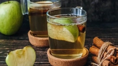 Apple Cider Vinegar: Apple Cider Vinegar made by combining apples with yeast is known to provide relief from pain and inflammation caused by gastric issues. Mix one tbsp with water or tea to treat acidity issues. Apple Cider Vinegar: Apple Cider Vinegar made by combining apples with yeast is known to provide relief from pain and inflammation caused by gastric issues. Mix one tbsp with water or tea to treat acidity issues.