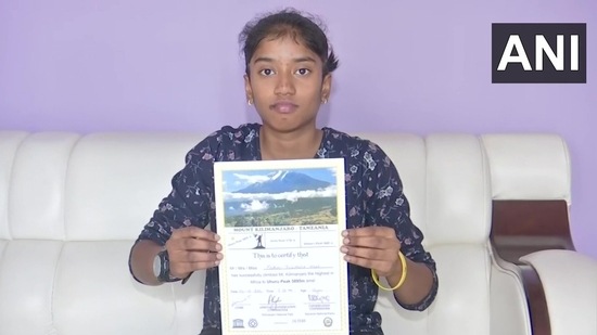 Hasvi said she wants to climb all the seven summits before 2024. (ANI Photo)