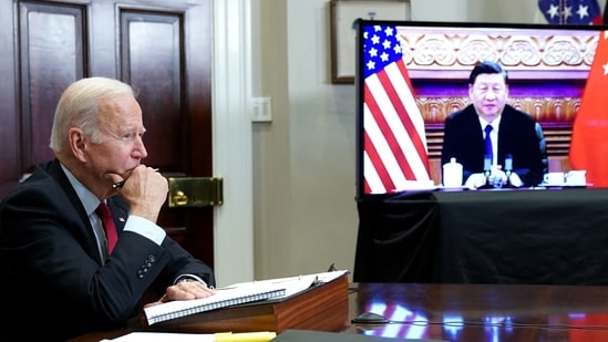 Guardrails&#39; needed to prevent US-China &#39;conflict&#39;: Joe Biden tells Xi in virtual meeting | World News - Hindustan Times