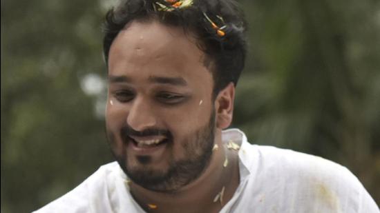 The differences within the Mumbai unit of Congress have surfaced again as its Bandra (East) legislator Zeeshan Siddique has written to party president Sonia Gandhi, alleging about the “ill-treatment” meted out to him by Mumbai chief Bhai Jagtap during a recent public protest. (HT Photo)
