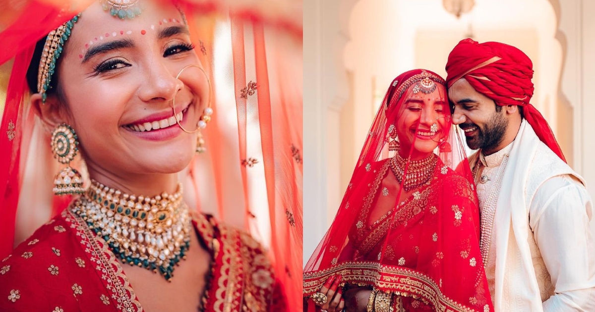 Rajkummar Rao and Patralekhaa tied the knot earlier this week. (Stories by Joseph Radhik for Sabyasachi/Instagram) Rajkummar Rao and Patralekhaa tied the knot earlier this week. (Stories by Joseph Radhik for Sabyasachi/Instagram)