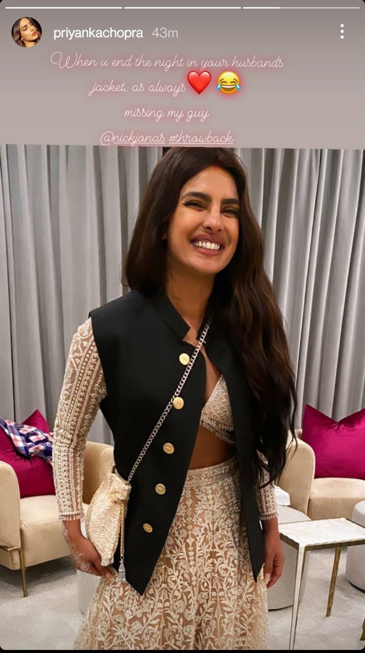 Priyanka Chopra dari pesta Diwali.