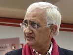 Senior Congress leader Salman Khurshid.(PTI file photo)