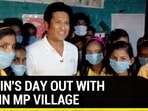 Sachin Tendulkar visits social projects for kids in Bhopal, meets CM Shivraj Chouhan Sachin Tendulkar visits social projects for kids in Bhopal, meets CM Shivraj Chouhan