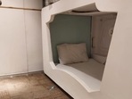 The Indian Railways' pod hotel comprises three categories—30 classic pods, 7 ladies only, 10 private pods and one for differently-abled passengers.&nbsp;