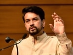 Union Minister for Youth Affairs and Sports Anurag Thakur(HT/File Photo) Union Minister for Youth Affairs and Sports Anurag Thakur(HT/File Photo)